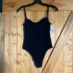 Full Tilt High Hip Low Back Leopard Swimsuit